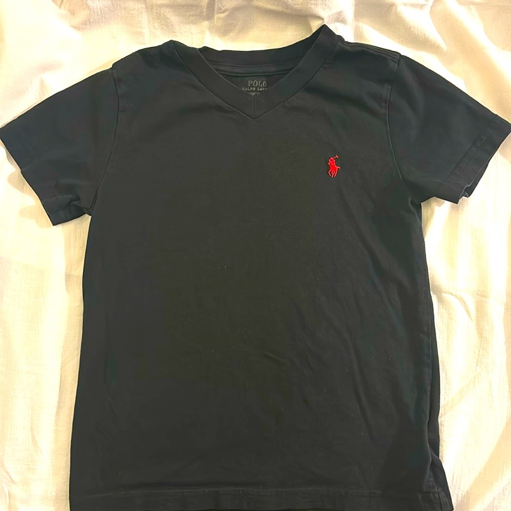 Ralph Lauren Polo V-neck T shirt 4/4T
